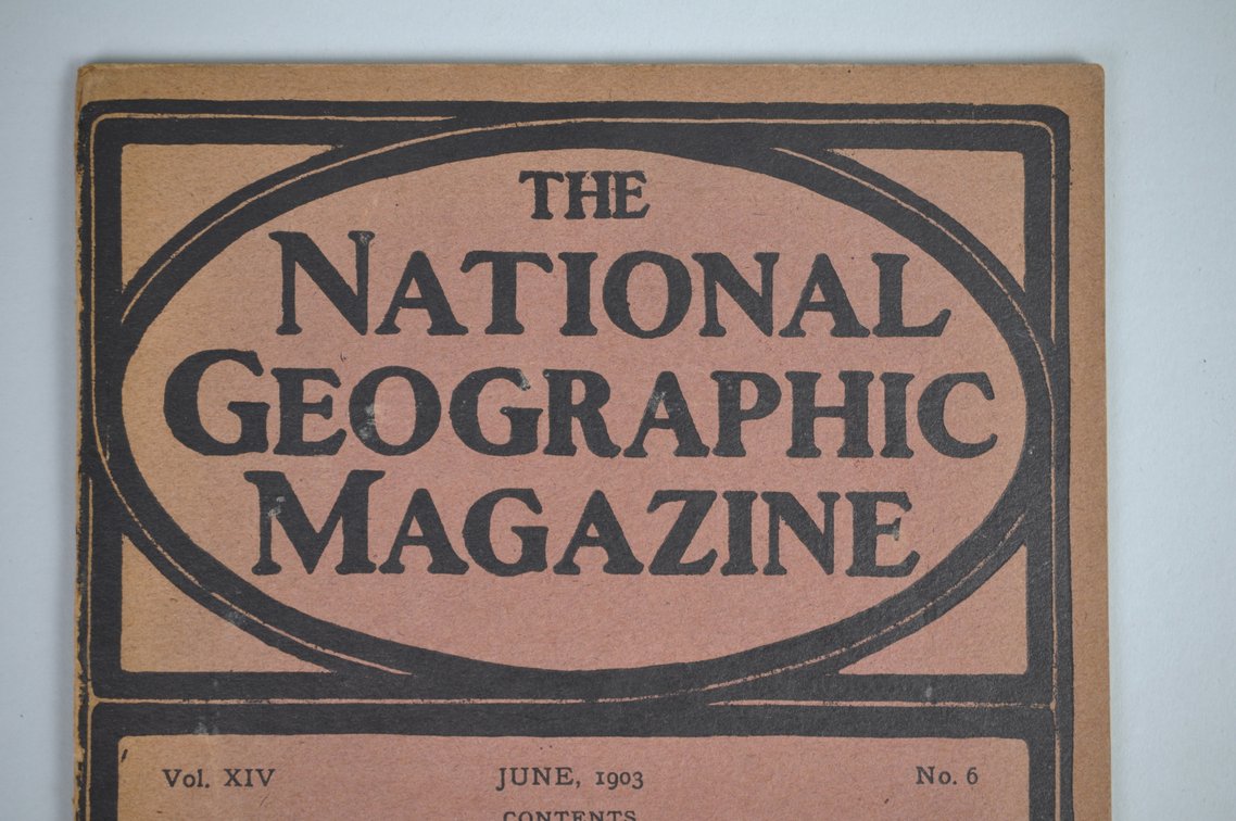 Vol. XIV No.6 – June 1903 National Geographic, photo 3 of 3