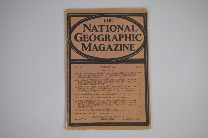 Vol. XII No.1 – January 1901 National Geographic