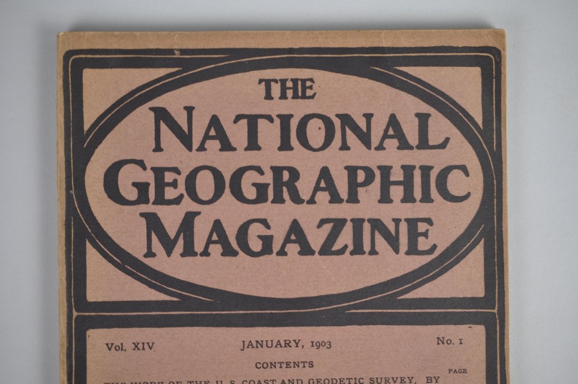Vol. XIV No.1 – January 1903 National Geographic, photo 3 of 3