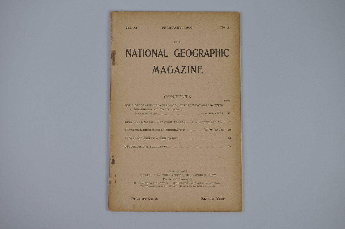 Vol. XI No.2 – February 1900 National Geographic, photo 2 of 3