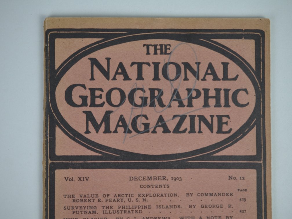 Vol. XIV No.12 – December 1903 National Geographic, photo 3 of 3