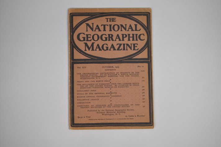 Vol. XIV No.10 – October 1903 National Geographic