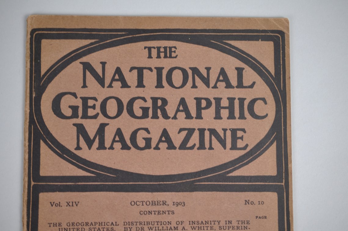 Vol. XIV No.10 – October 1903 National Geographic, photo 3 of 3