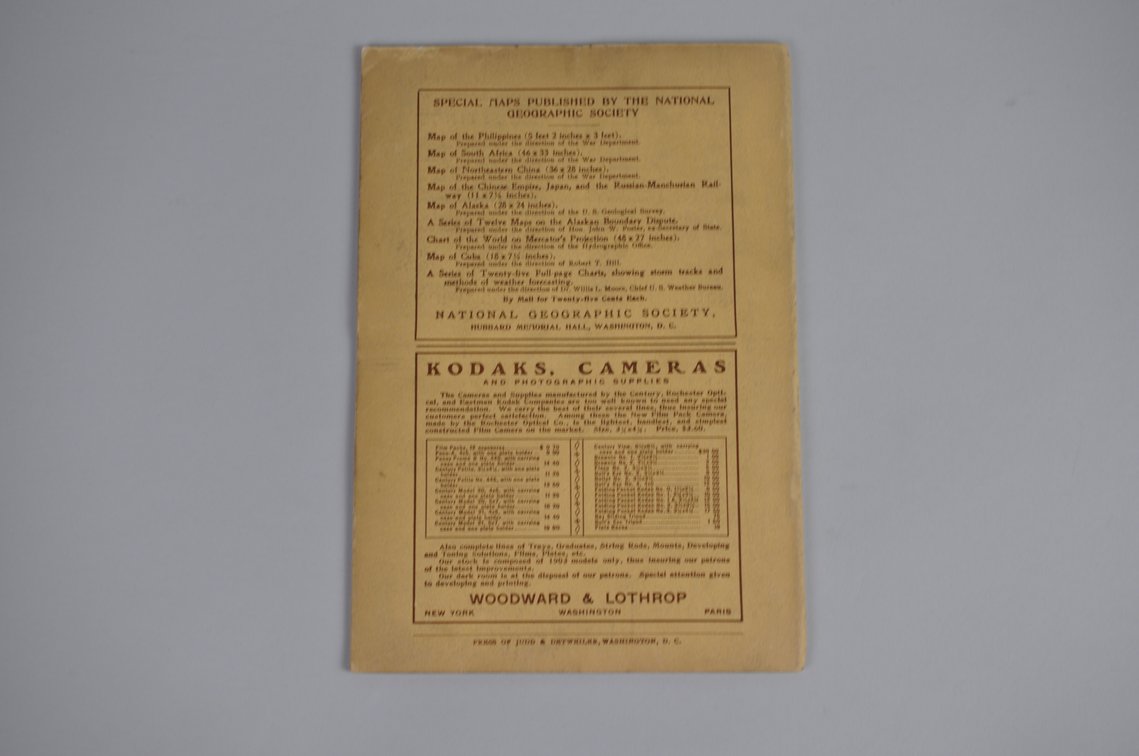 Vol. XV No.2 – February 1904 National Geographic, photo 2 of 3