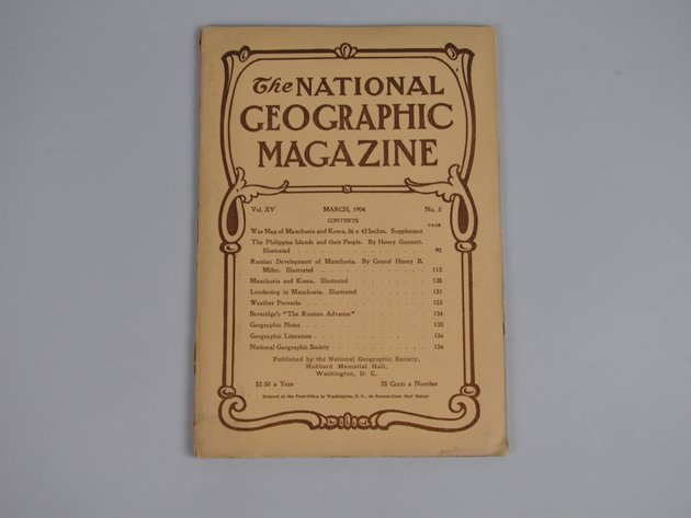 Vol. XV No.3 – March 1904 National Geographic