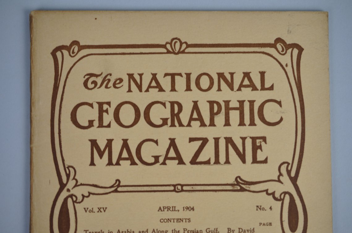 Vol. XV No.4 – April 1904 National Geographic, photo 3 of 3
