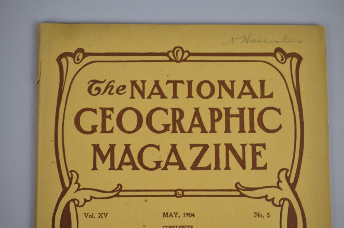 Vol. XV No.5 – May 1904 National Geographic, photo 3 of 3