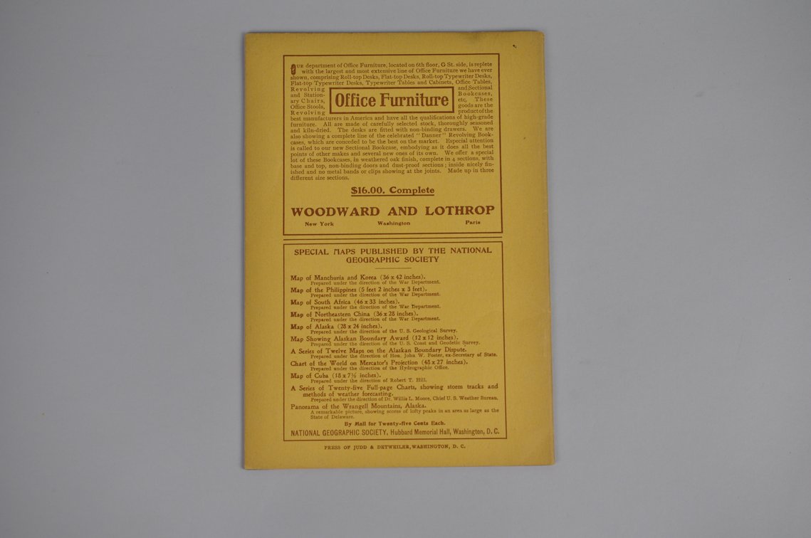 Vol. XV No.6 – June 1904 National Geographic, photo 2 of 3