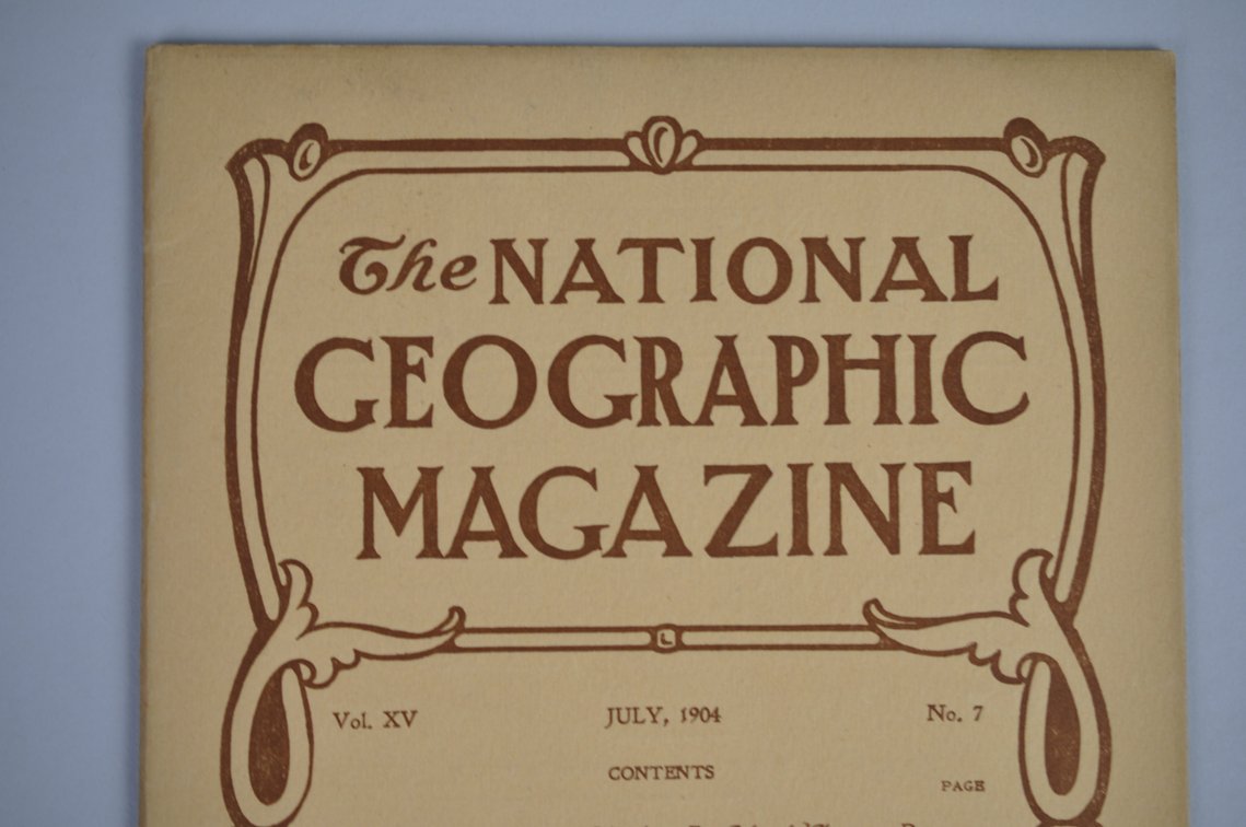 Vol. XV No.7 – July 1904 National Geographic, photo 3 of 3