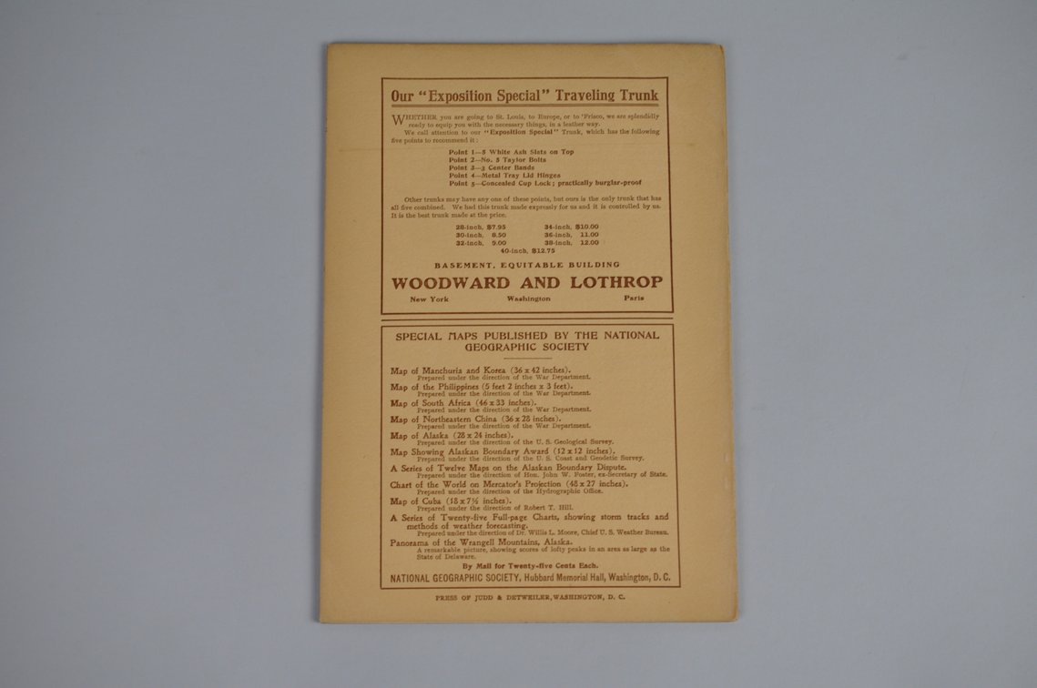 Vol. XV No.9 – September 1904 National Geographic, photo 2 of 3