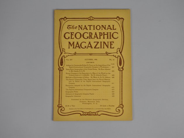 Vol. XV No.10 – October 1904 National Geographic