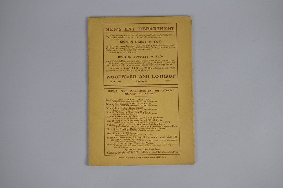Vol. XV No.12 – December 1904 National Geographic, photo 2 of 3