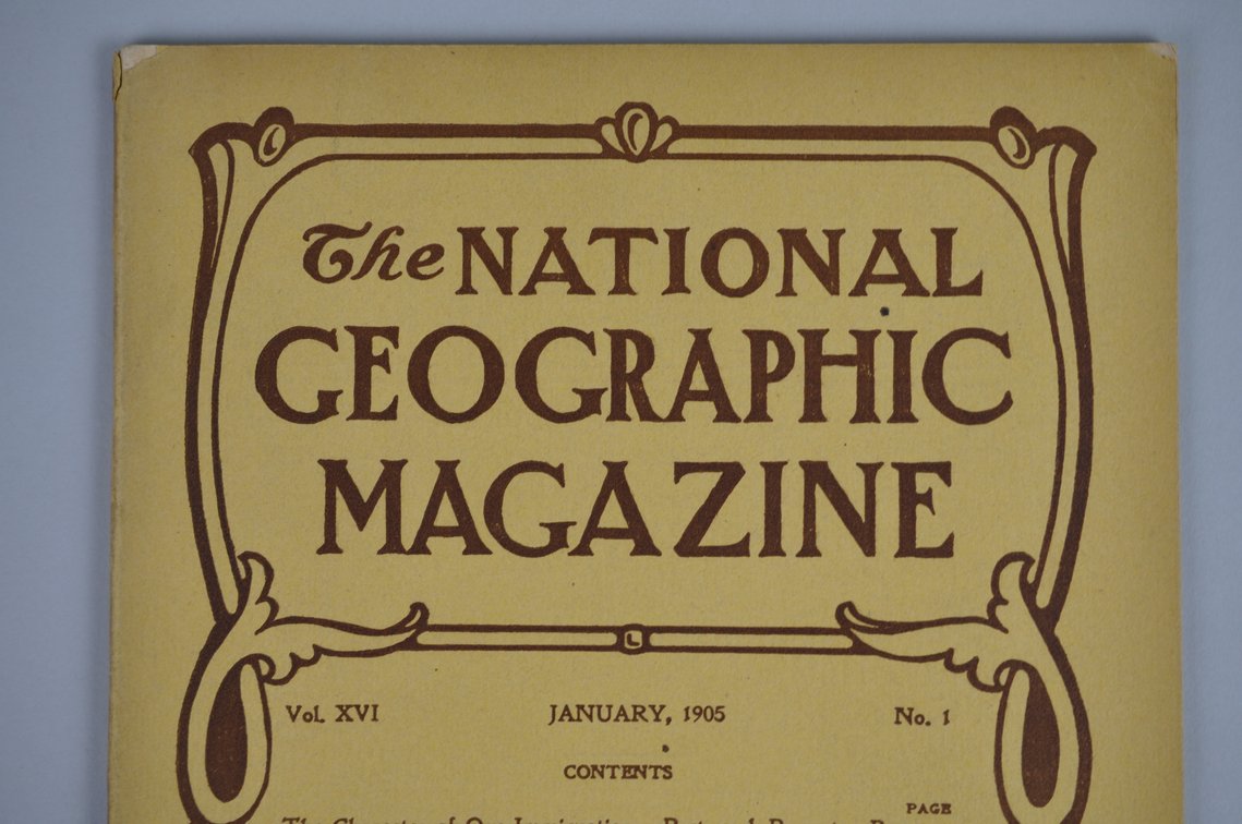 Vol. XVI No.1 – January 1905 National Geographic, photo 3 of 3
