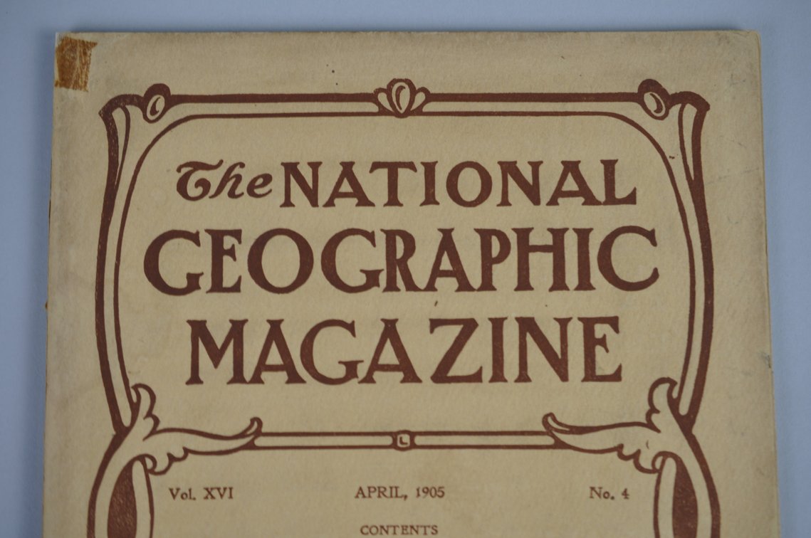 Vol. XVI No.4 – April 1905 National Geographic, photo 3 of 3