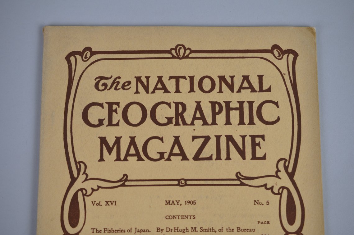 Vol. XVI No.5 – May 1905 National Geographic, photo 3 of 3