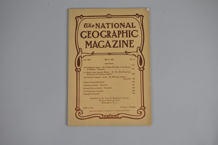 Vol. XVI No.5 – May 1905 National Geographic