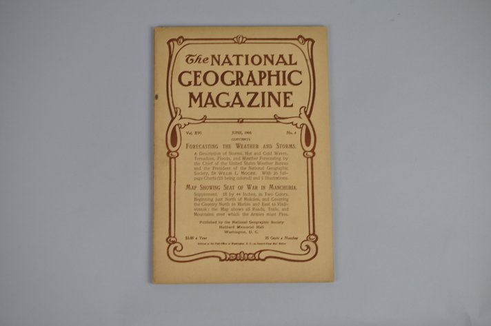 Vol. XVI No.6 – June 1905 National Geographic