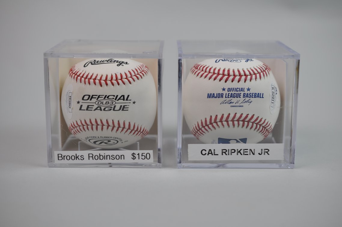 Signed Baseballs, Cal Ripken Jr. & Brooks Robinson, photo 5 of 8
