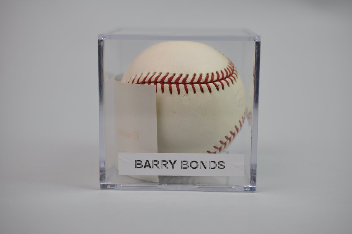 Barry Bonds Signed Ball w/COA, photo 6 of 8