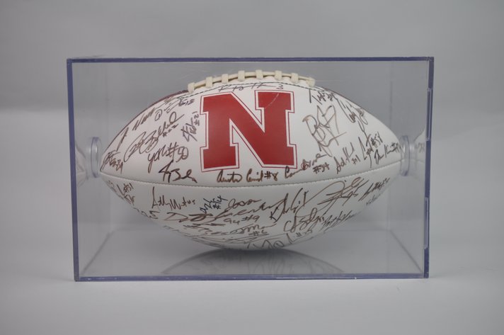 Nebraska Cornhuskers 2010 Team Signed Football
