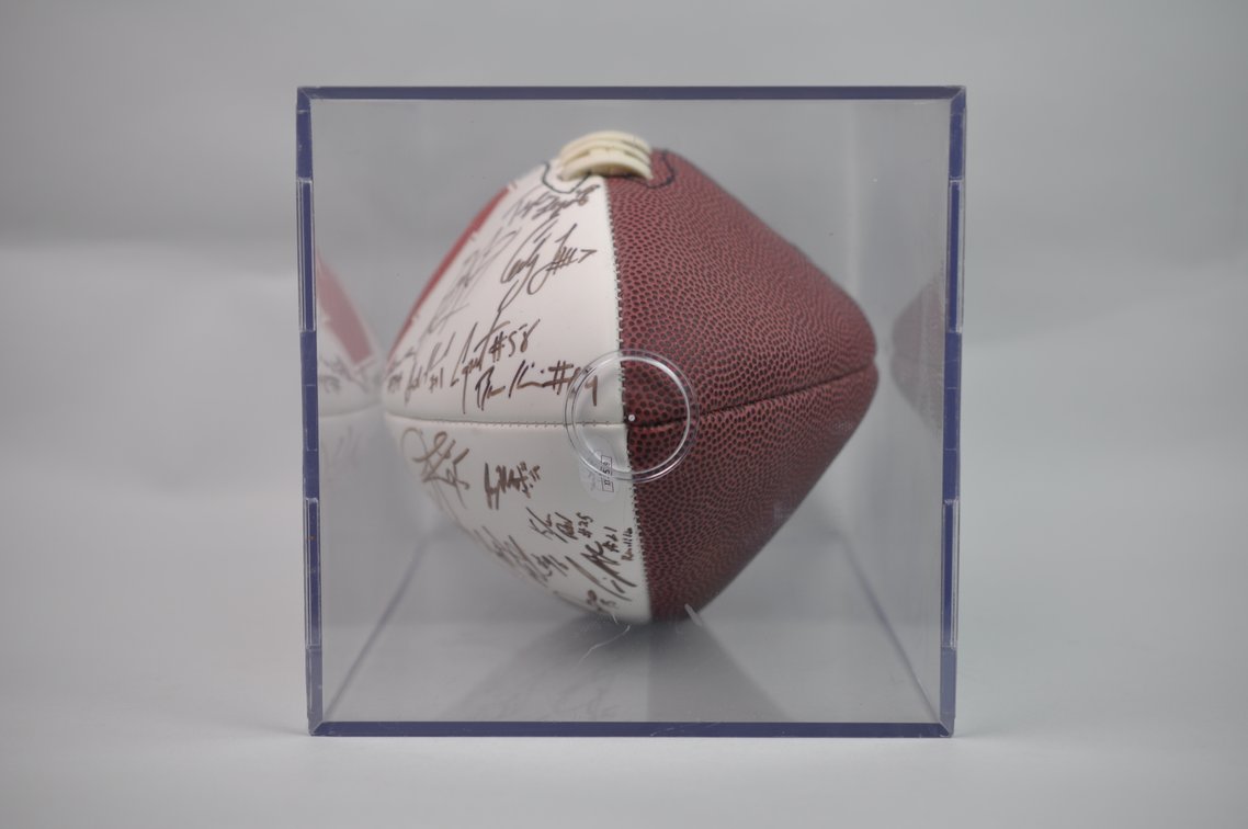 Nebraska Cornhuskers 2010 Team Signed Football, photo 4 of 12