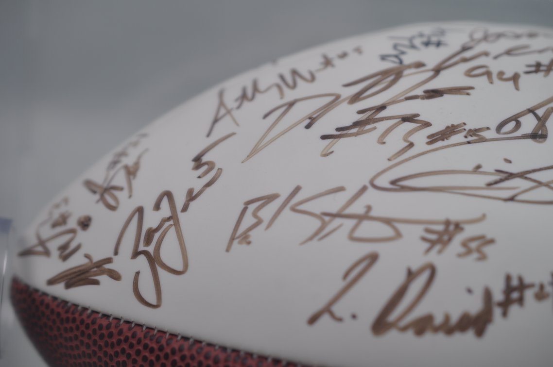 Nebraska Cornhuskers 2010 Team Signed Football, photo 10 of 12