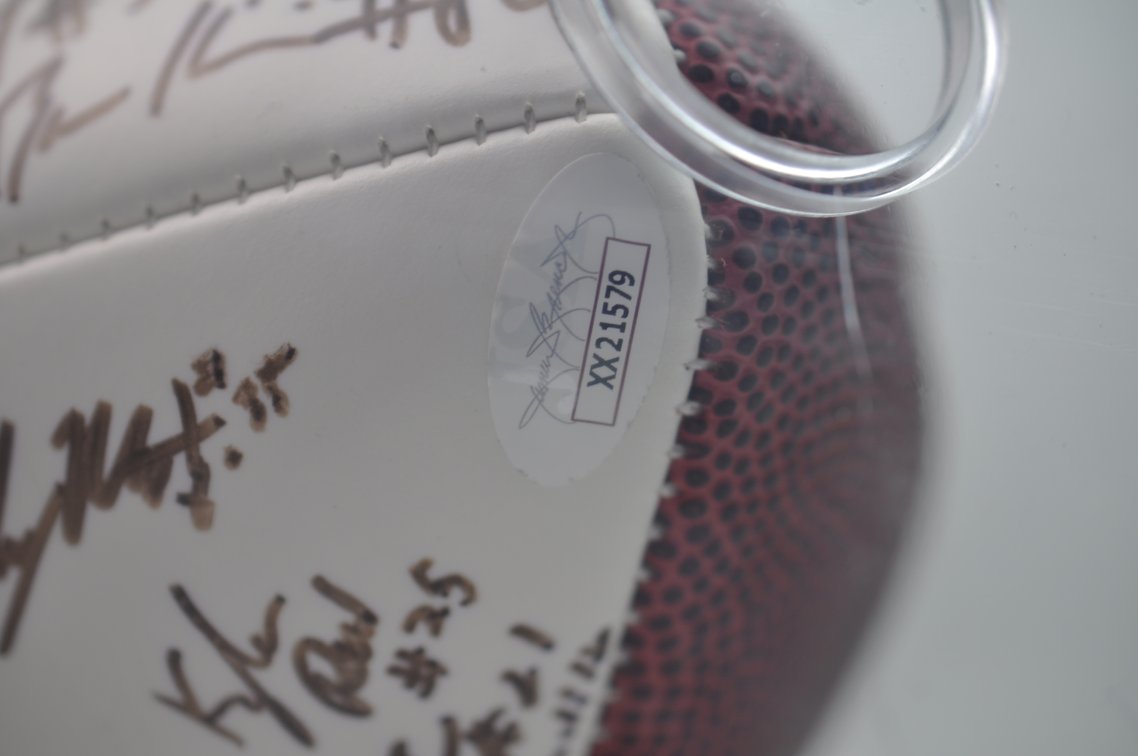 Nebraska Cornhuskers 2010 Team Signed Football, photo 7 of 12