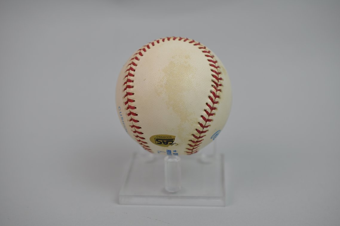 Joe Dimaggio-Signed Ball in Blue Ink, photo 8 of 12