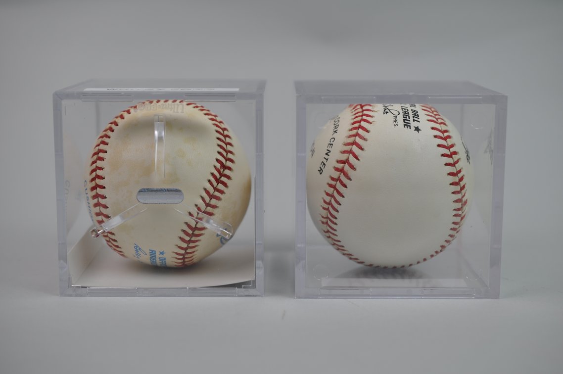 HOF Bob Gibson and Whitey Ford Signed Balls, photo 7 of 13