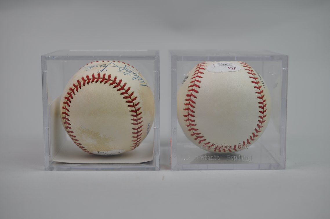 HOF Bob Gibson and Whitey Ford Signed Balls, photo 9 of 13