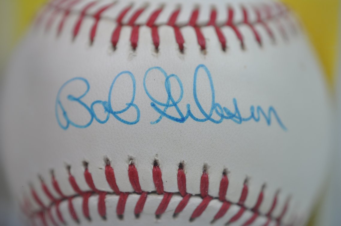 HOF Bob Gibson and Whitey Ford Signed Balls, photo 3 of 13