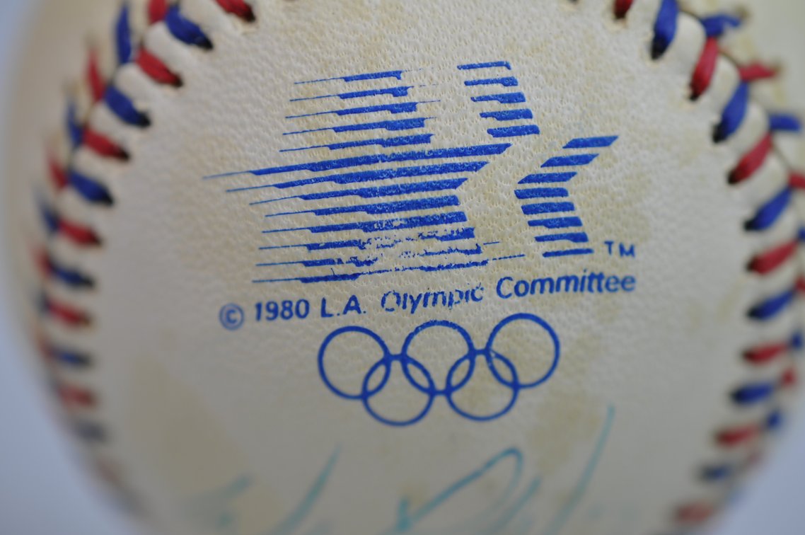 Olympic Baseball Signed by Will Clark in 1984, photo 5 of 9