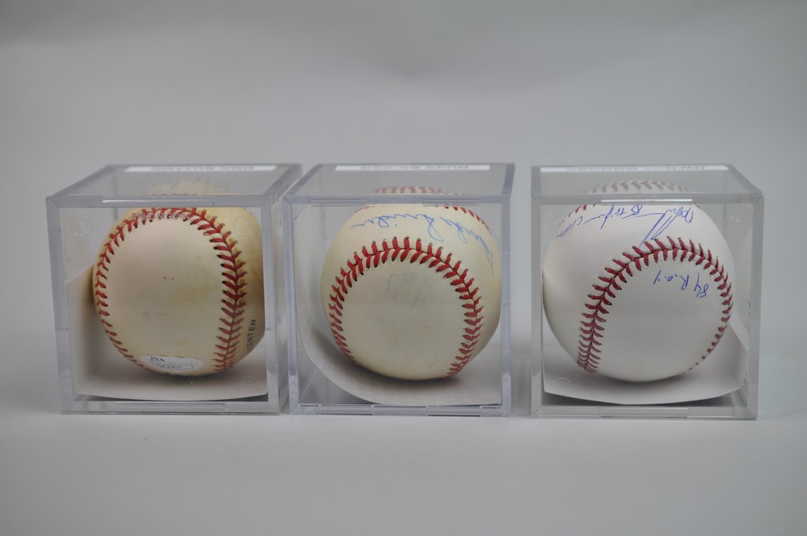 Three Ds of Baseball Signed Balls, photo 9 of 10