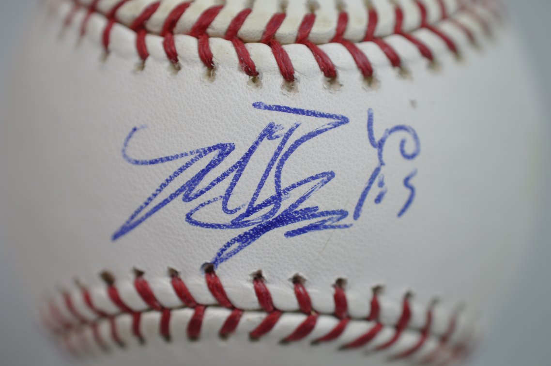 Baseball Autographed by Madison Bumgarner, photo 2 of 9
