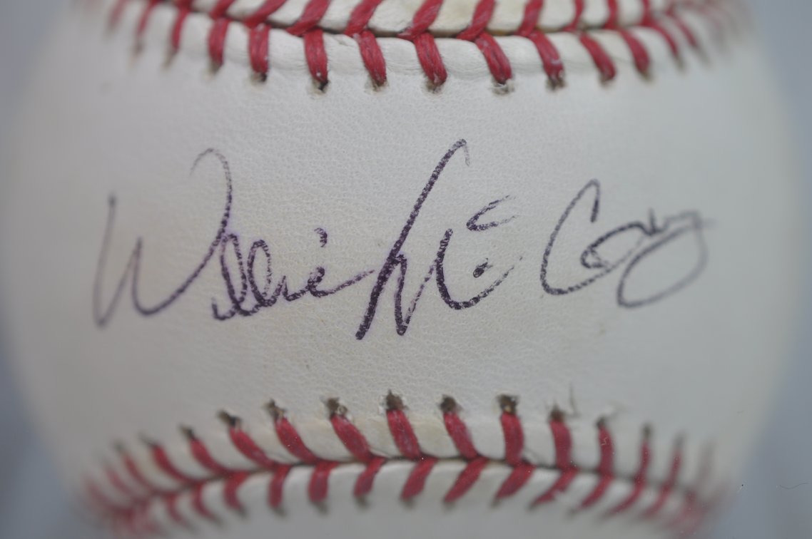 Baseballs Signed by HOF Gaylord Perry and Millie McCovey, photo 3 of 7