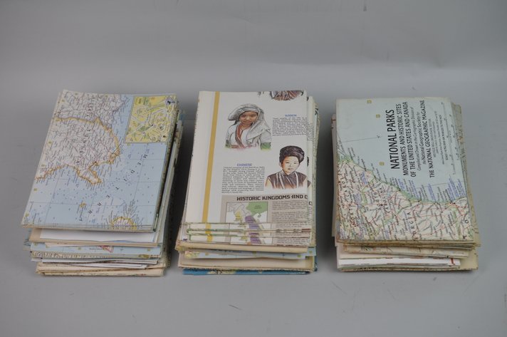 National Geographic Collection of 100 Maps