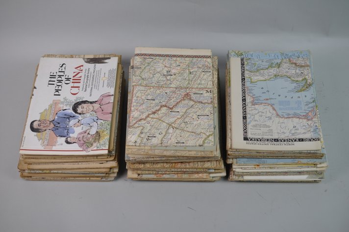 National Geographic Collection of 100 Maps
