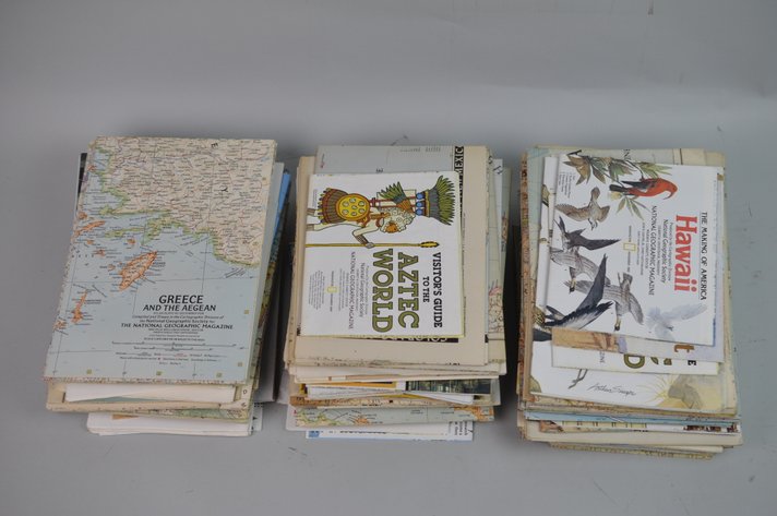 National Geographic Collection of 100 Maps