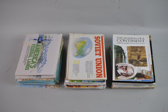 National Geographic Collection of 100 Maps