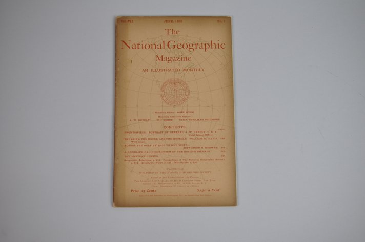 Vol. VII No. 6 – June 1896 National Geographic