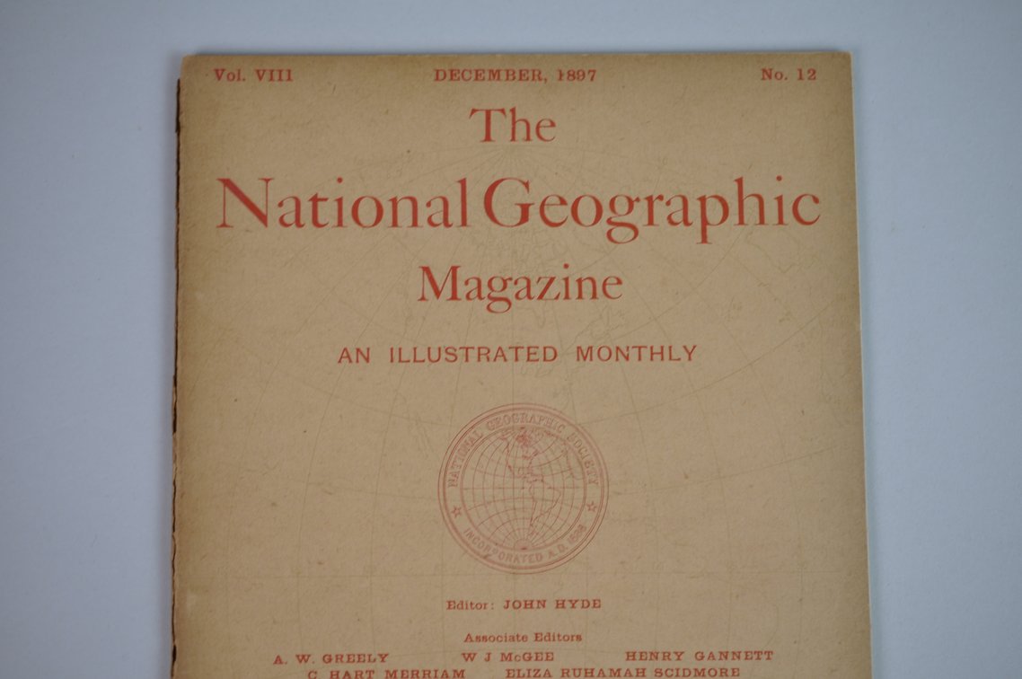 Vol. VIII No. 12 – December 1897 National Geographic, photo 3 of 3