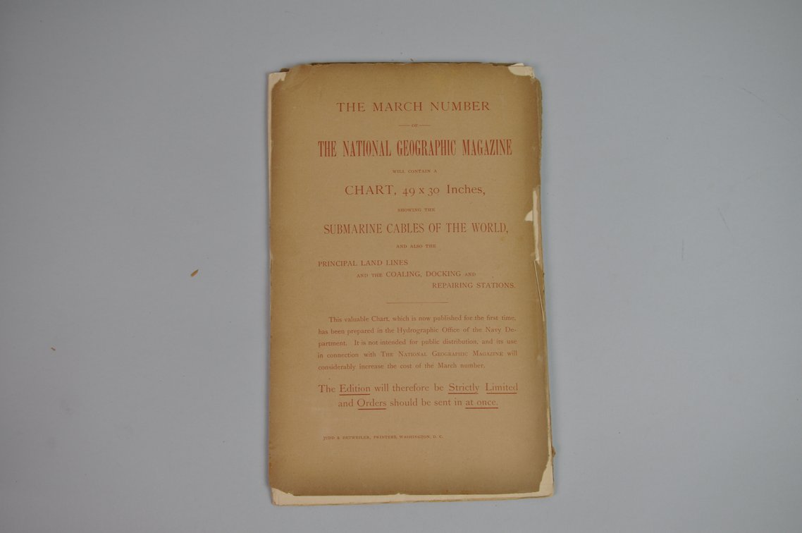Vol. VII, No. 2 – February 1896 National Geographic, photo 2 of 3