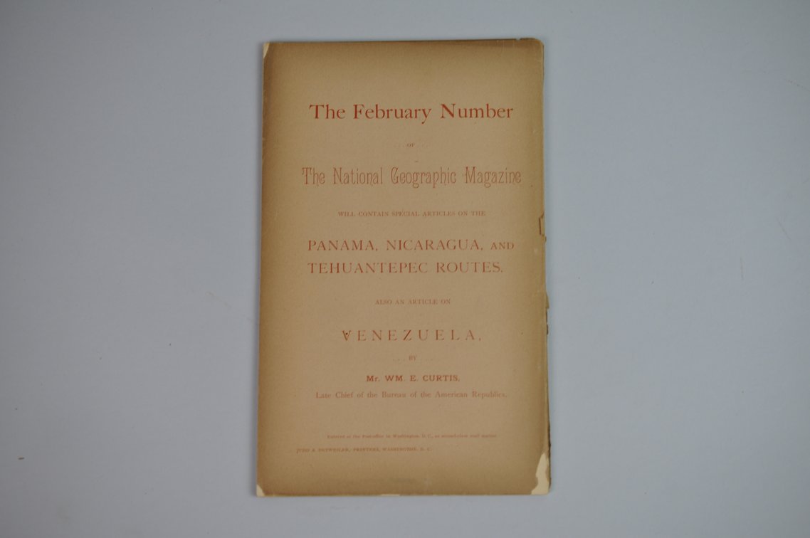Vol. VII No. 1 – January 1896 National Geographic, photo 2 of 3