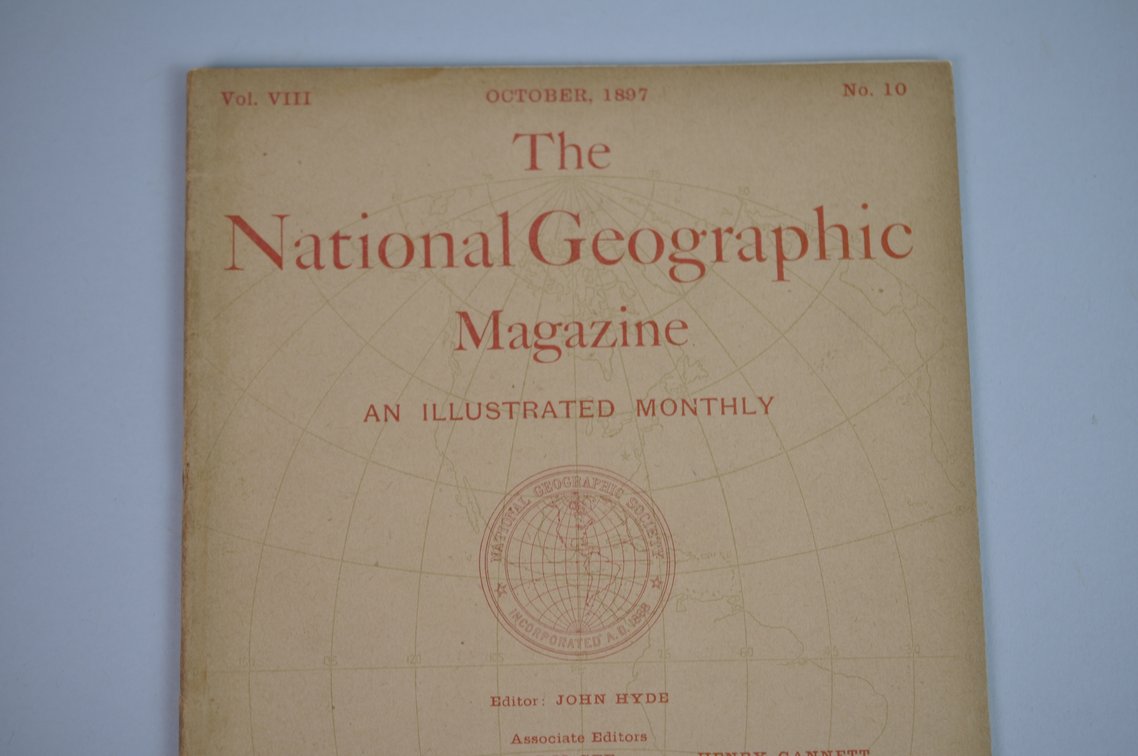 Vol. VIII No. 10 – October 1897 National Geographic, photo 3 of 3