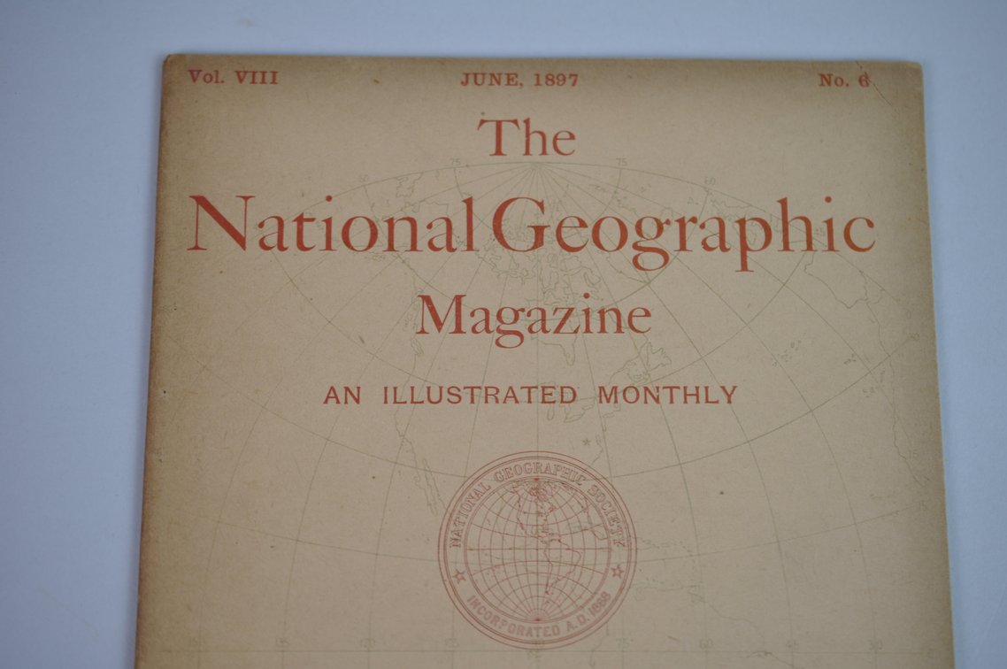 Vol. VIII No. 6 – June 1897 National Geographic, photo 3 of 3