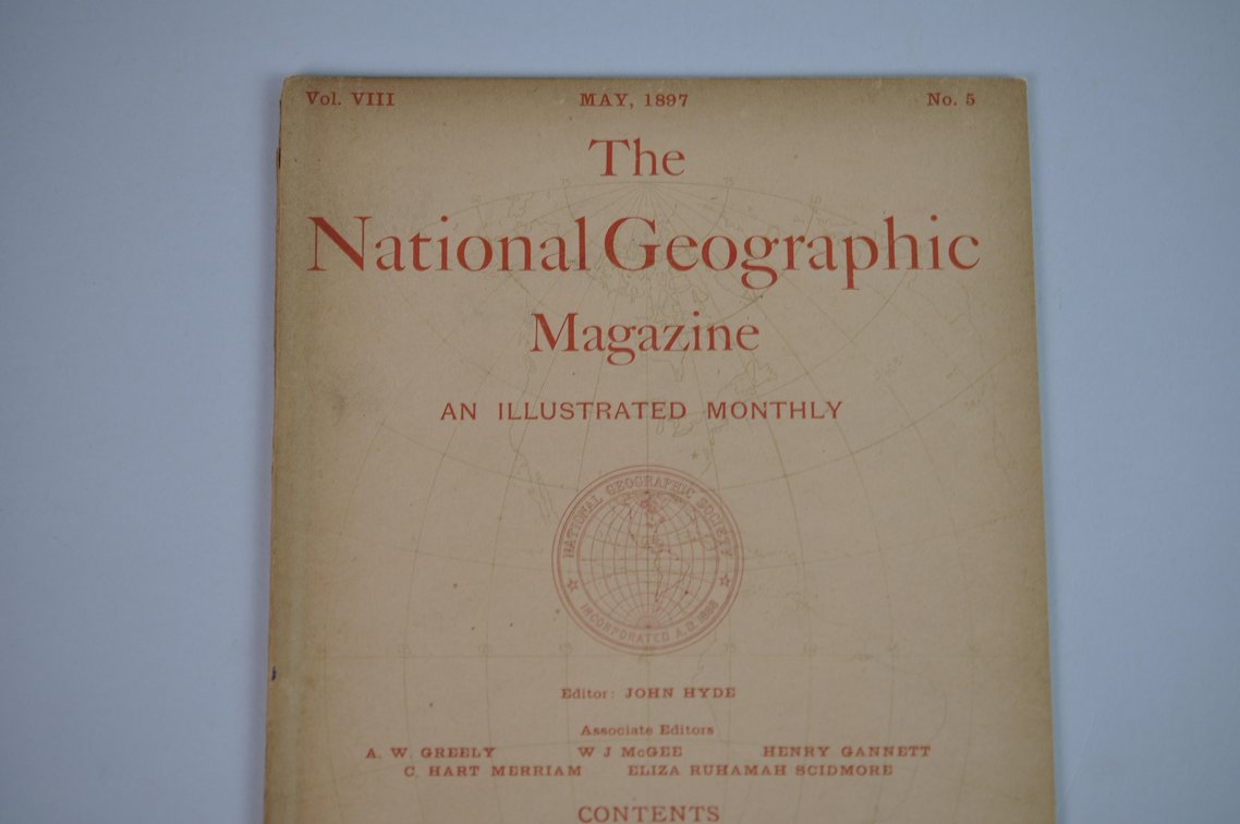 Vol. VIII No. 5 – May 1897 National Geographic, photo 3 of 3
