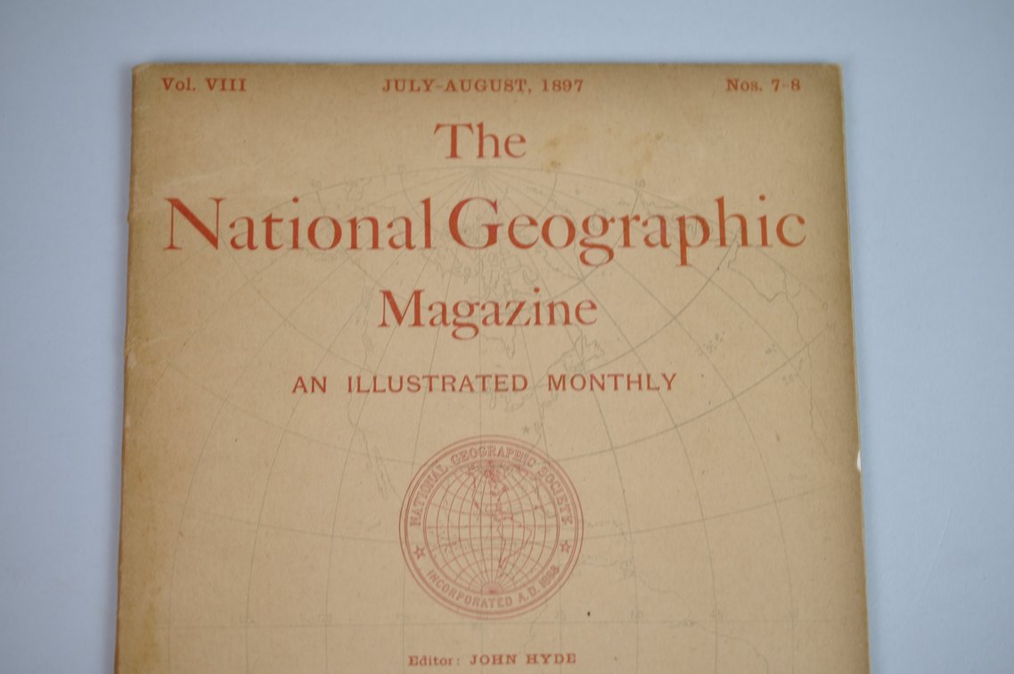 Vol. VIII No. 7-8 – July-August 1897 National Geographic, photo 3 of 3