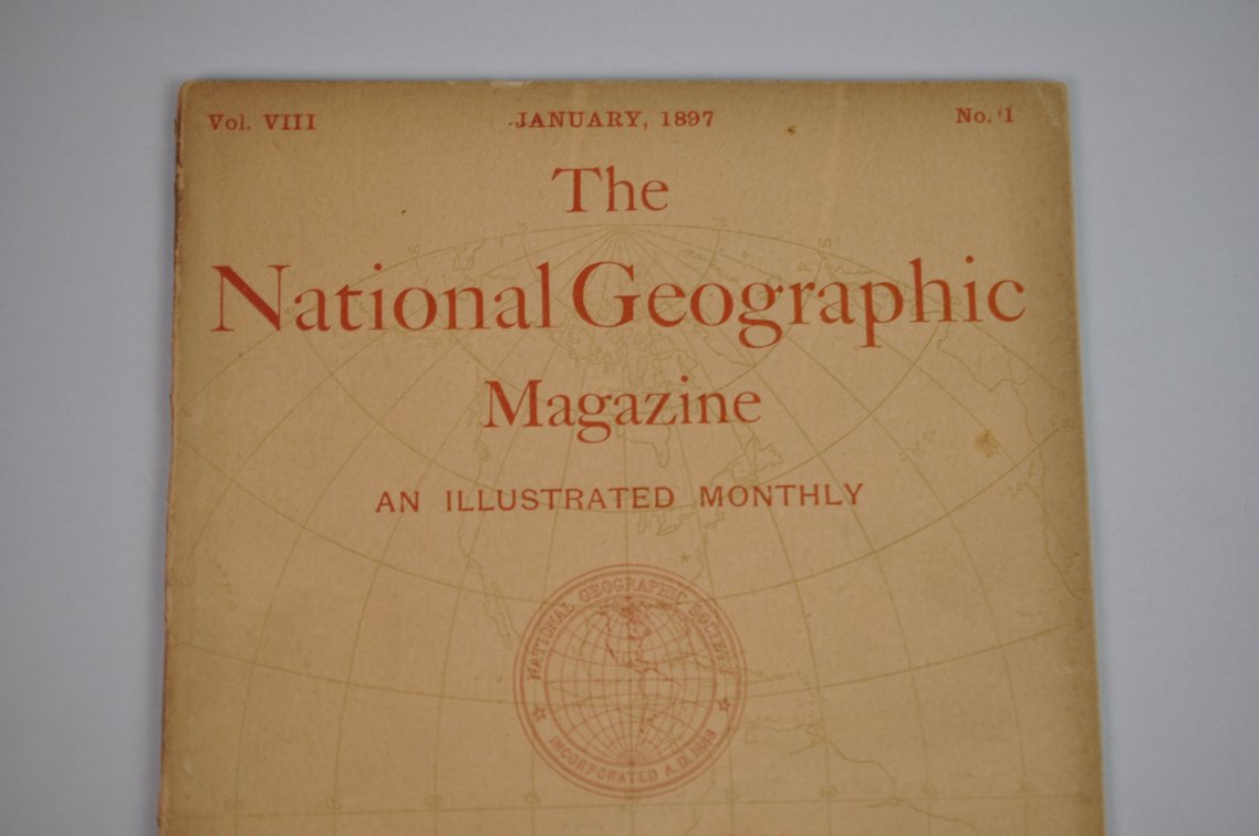 Vol. VIII No. 1 – January 1897 National Geographic, photo 3 of 3