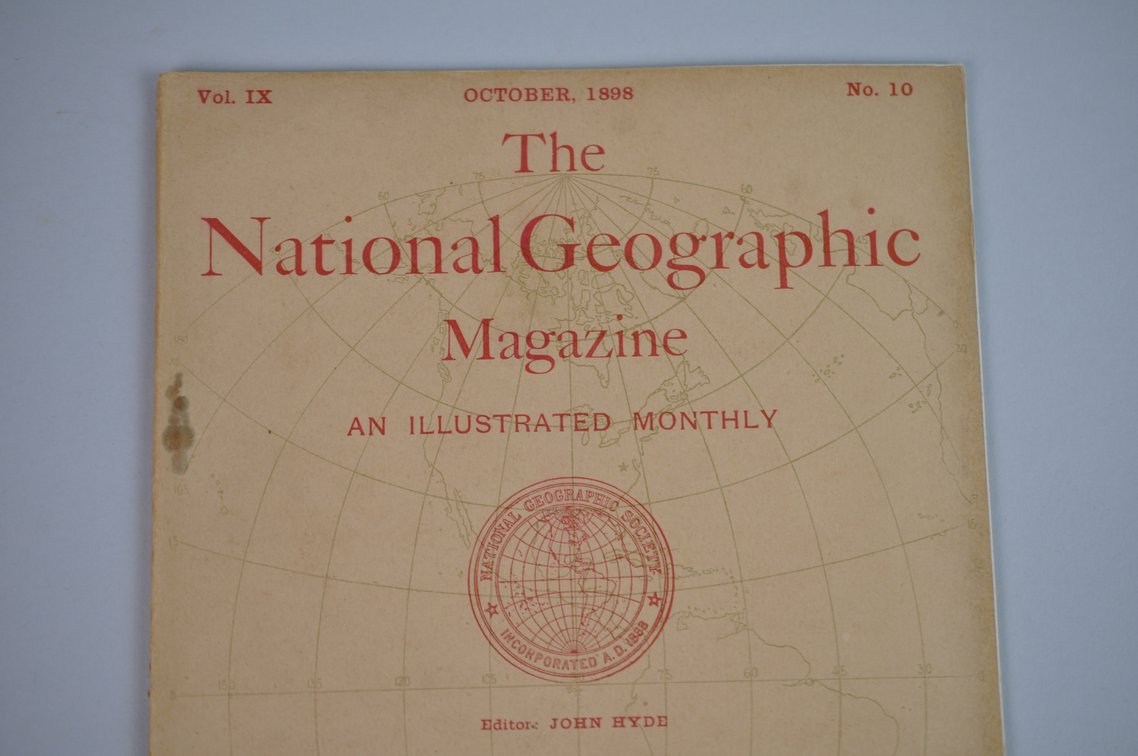 Vol. IX No. 10 – October 1898 National Geographic, photo 3 of 3