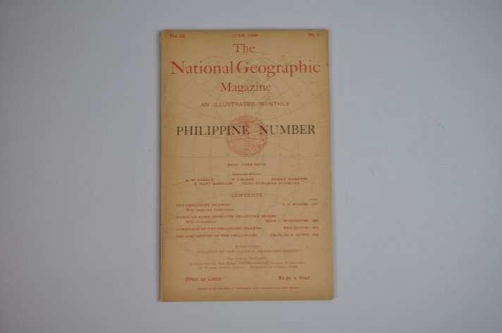 Vol. IX No. 6 – June 1898 National Geographic